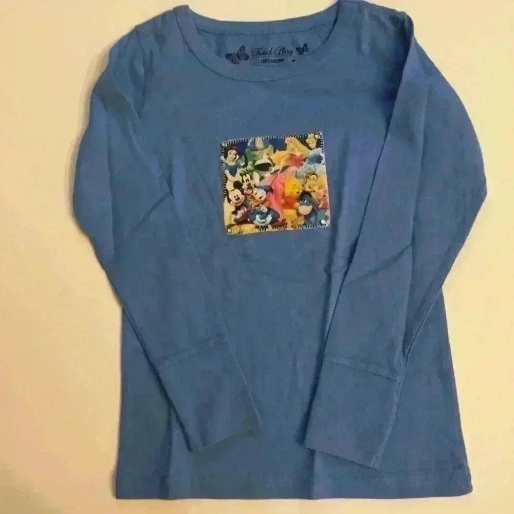 New! Disney Characters Goofy Mickey Donald Duck Snow White Pooh  T-shirt - Picture 2 of 3